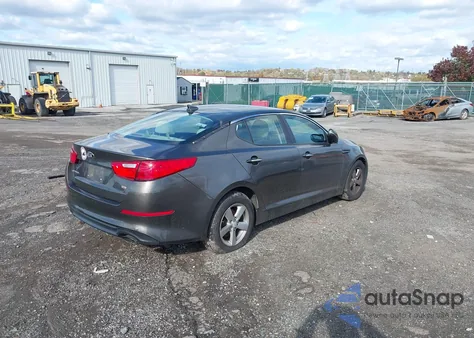 2014 Kia Optima Lx z USA, uszkodzony, nr VIN 5XXGM4A76EG304879